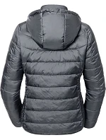 Russell Athletic 440F Dámska bunda Nano s kapucňou 10.440F iron grey Russell Athletic 440F Dámska bunda Nano s kapucňou 10.440F iron grey