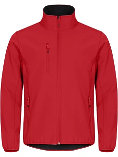 Classic Softshell Jkt M Pánská 3vrstvá softshellová bunda model 22471154 red - Clique