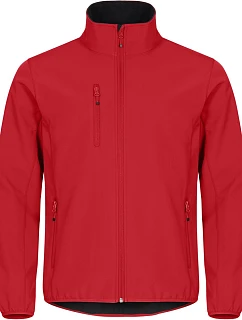 Clique Classic Softshell Jkt M Pánska 3-vrstvová softshellová bunda 67.0910 červená