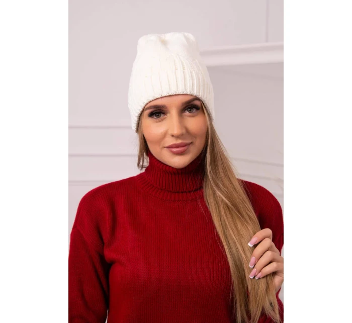 Dámska čiapka Irmina K333 ecru Dámska čiapka Irmina K333 ecru