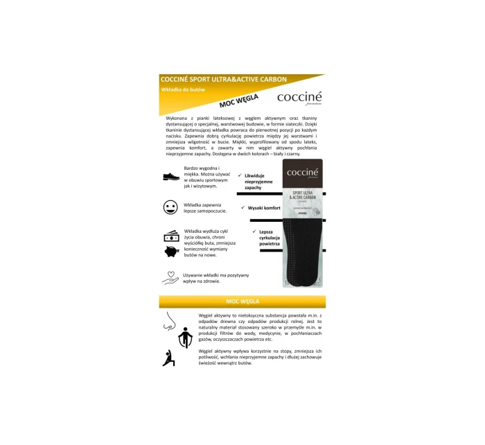 model 21496405 Sport Ultra With Active Carbon - Coccine