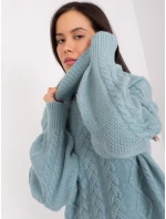 Jumper AT SW 2355 2.30X tmavá mentolová