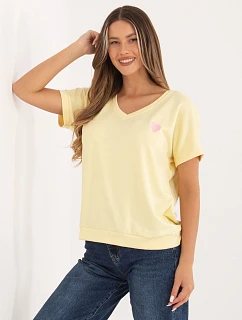 Blúzka RV BZ A1259.01P svetložltá