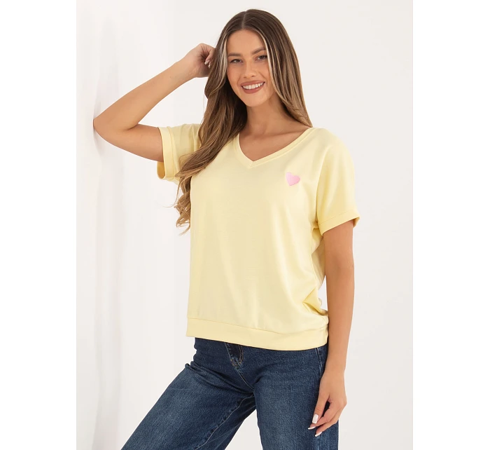 Blúzka RV BZ A1259.01P svetložltá