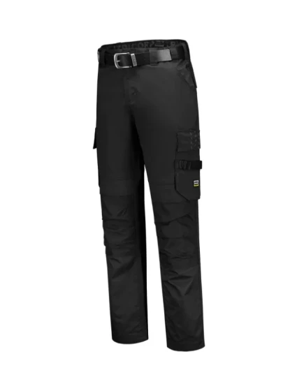 Pracovné nohavice Twill Cordura unisex pracovné nohavice čierne