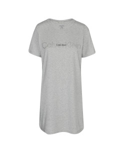Dámska nočná košeľa QS6896E P7A šedá - Calvin Klein