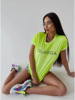 Dámské tričko neonově  model 18497204 - Ola Voga
