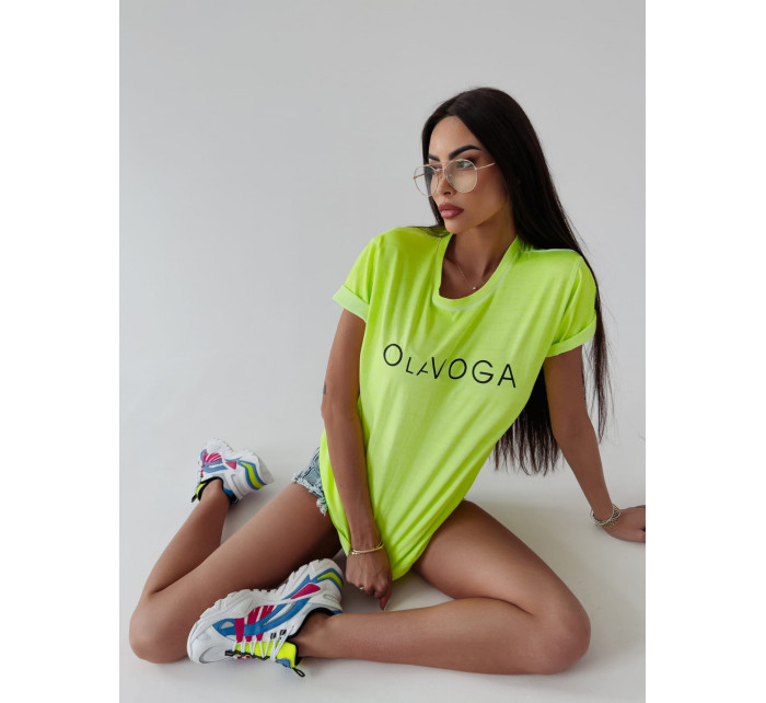 Dámské tričko neonově  model 18497204 - Ola Voga