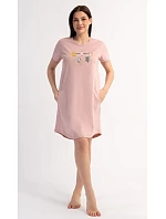 Dámské domácí šaty s krátkým rukávem model 22405619 - Vienetta