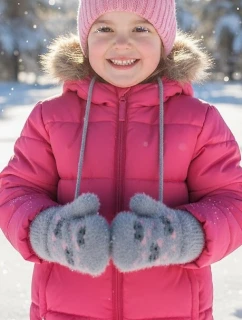Dětské rukavice  Girl model 20480429 - Noviti
