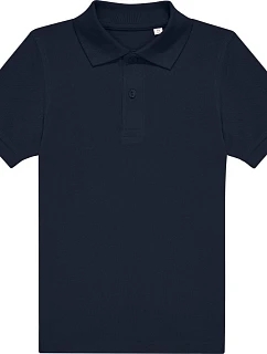 B&C My Polo 180 /kids Detské polo tričko z piké 01.K428 tmavomodré