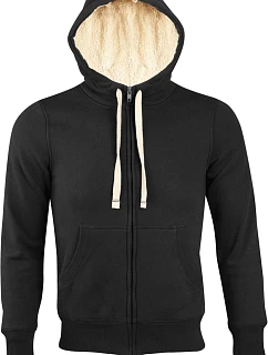 SOL'S Sherpa Unisex mikina s kapucí model 22523959 black