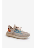 Buty Sportowe Męskie HI-POLY SYSTEM Big Star NN174452 Beżowe