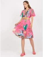 Šaty DHJ SK model 17445512 růžová - FPrice Šaty DHJ SK model 17445512 růžová - FPrice