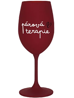 Párová terapia - burgundský pohár na víno 350 ml