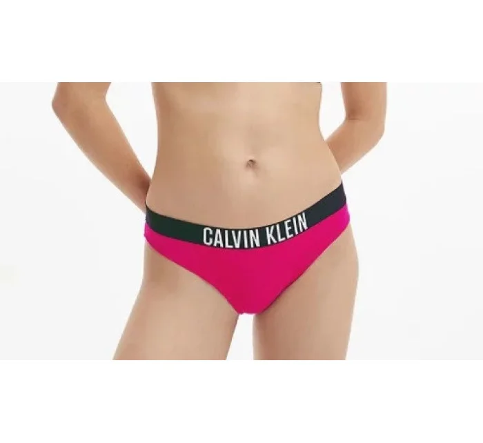Spodný diel plaviek KW01728 T01 ružová - Calvin Klein Spodný diel plaviek KW01728 T01 ružová - Calvin Klein