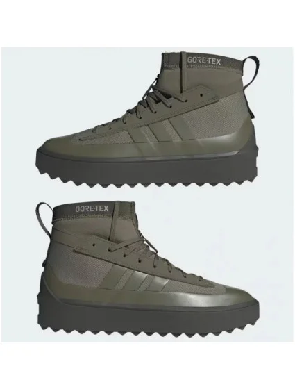 Pánske športové topánky Znsored High Gore-Tex IE9408 Khaki zelená - Adidas