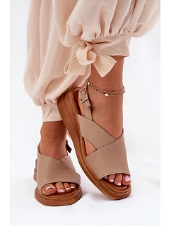 Dámske sandále ASA266-9 Quilara brown - Jezzi