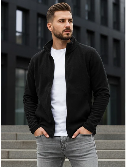 Pánská mikina model 22178020 černá - FashionStreet