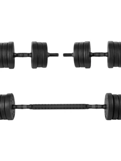 Sada činiek 2x 10 kg Spokey Pondus 20 SPK-944223