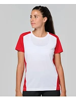 PA Dámské kontrastní sportovní tričko 20. white/black model 22448526 - Kariban ProAct