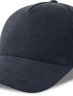 Atlantis Headwear Rapper Suede-S 5-panelová truckerová čiapka 33.0261 námornícka modrá