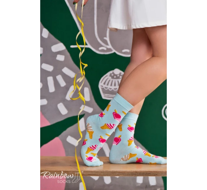 Duhové Rainbow Socks Ponožky V 3 model 21606873 - ZOOKSY/RAINBOW SOCKS