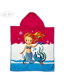 Raj-Pol Plážové pončo uterák Mermaid Multicolour