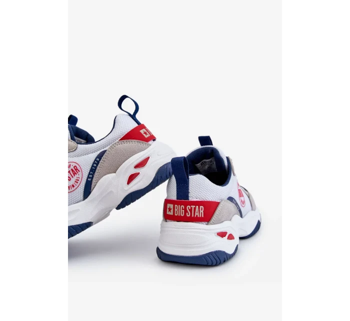 Dětská sportovní obuv Memory Foam System Big Star JJ374269 Bíle