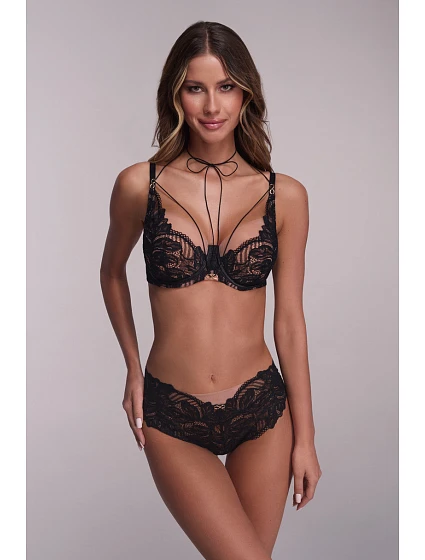 PODPRSENKA AV model 22145407 SEMI SOFT BLACK - Ava