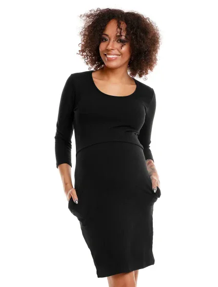 Tehotenské šaty model 84435 PeeKaBoo