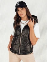 Dámska prešívaná vesta NICOLAS čierna FashionStreet TY4120