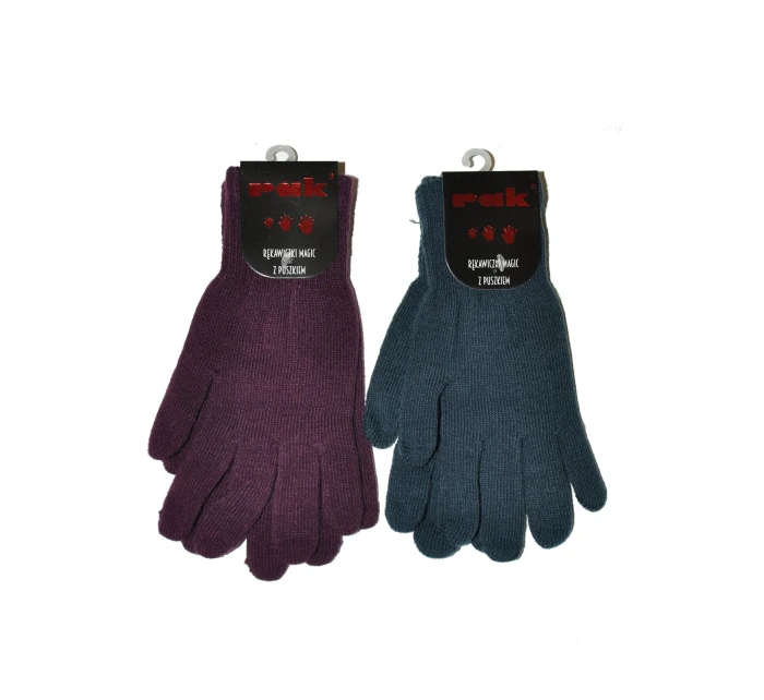 Dámske rukavice Rak R-Magic z nadýchaným kožúškom