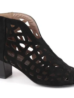 Semišové boty M.Daszynski W model 21958282 černá - M. Daszyński