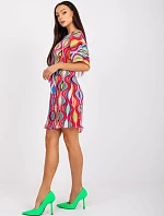 Šaty DHJ SK 9651.51 tmavo ružová