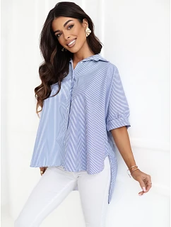 Koszula IT KS model 22109860 biało granatowy - FPrice