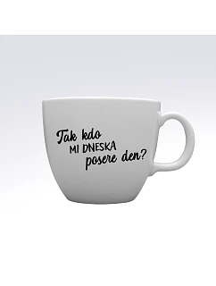 SO WHO WILL SAVE MY DAY TODAY? - MEGA XXL keramický hrnček 1000 ml