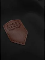 Čierna dámska mikina s kapucňou (2301)