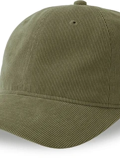 Atlantis Headwear Creep-S 6-panelová manšestrová čiapka 33.0227 olivová