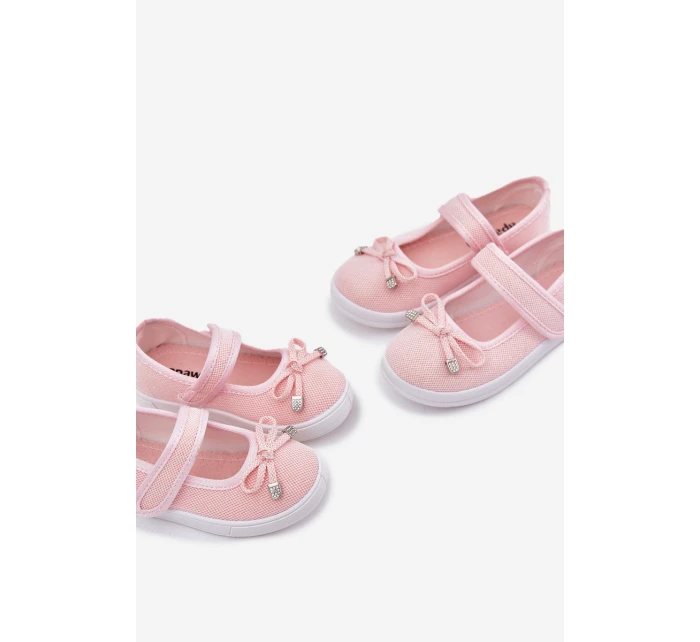 Dětské s mašlí růžové model 21692273 - Boto