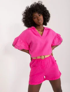 Szorty DHJ SN model 20105289 fuksjowy - FPrice