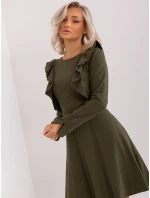 Sukienka EM SK HW 20 model 18781174 khaki - FPrice Sukienka EM SK HW 20 model 18781174 khaki - FPrice