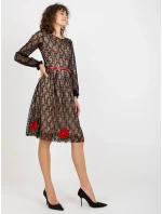 LK SK 507018 šaty.60P čierna