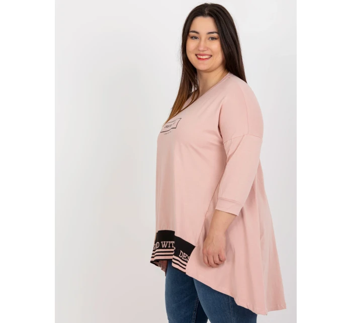 Tunika RV TU 7779.69 svetlo ružová