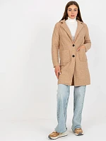 Dámsky kabát TW EN BI 7372.18 béžoý