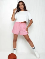 Dámské teplákové šortky pink Dstreet model 21979491 - FashionStreet
