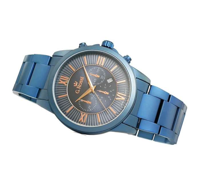Pánské hodinky model 21804455 + BOX - G.ROSSI