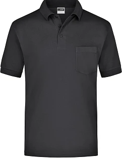 JN 26 Piqué polo s kapsou black model 22516176 - Daiber