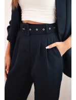 Elegantná súprava námorníckeho saka a nohavíc