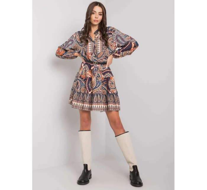 Šaty DHJ SK 15053.61 tmavo modrá